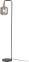 Light & Living Vloerlamp Lekar Antiek Brons Smoke Glas Ø28x155 cm - Thumbnail 3