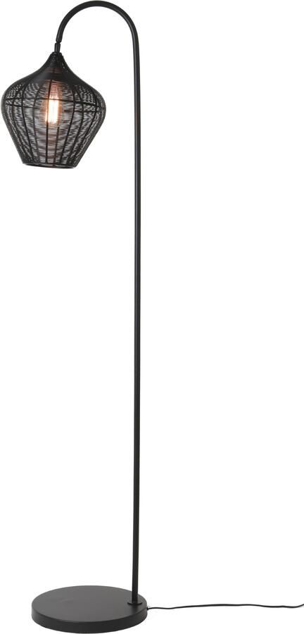 Light & Living Vloerlamp Alvaro Zwart 35x30x160 cm - Foto 2