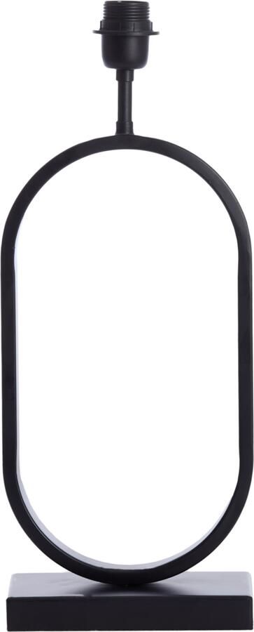 Light & Living Lampvoet Jamiri Zwart 20x10x45cm Modern Woonkamer Slaapkamer