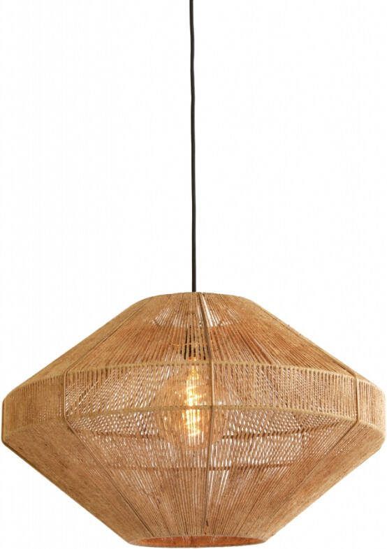 Light & Living Light&living Hanglamp Ø60x37 cm MALLOW jute naturel