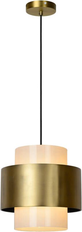Lucide FIRMIN Hanglamp Ø30 cm 1xE27 Mat Goud Messing
