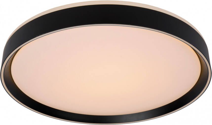 Lucide NURIA Plafonnière Ø 50 cm LED Dimb. 1x36W 2700K 3 StepDim Zwart