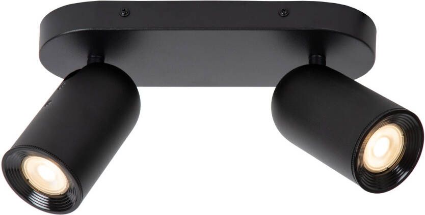 Lucide PUNCH Plafondspot 2xGU10 Zwart