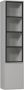 WOOOD Vitrinekast Basic met twee deuren h 230 cm x b 52 5 cm - Thumbnail 4