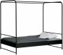 Vtwonen Bunk Hemelbed Metaal Zwart 190x206x125 - Thumbnail 3