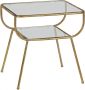 BePureHome Amazing Bijzettafel Metaal Antique Brass 47x47x40 5 - Thumbnail 2