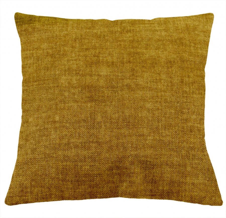 Woonexpress Sierkussen 60x60 Beauty Goud Polyester Amber 0x60x60cm (hxbxd)