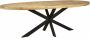 Woonexpress Eettafel 200x100 Bemmel Naturel Hout Naturel 78x200x100cm (hxbxd) - Thumbnail 2