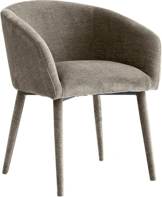 By fonQ Stud Eetkamerstoel Taupe