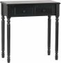 WOOOD Romy Hal kaptafel Hout Zwart 78x75x38 - Thumbnail 2