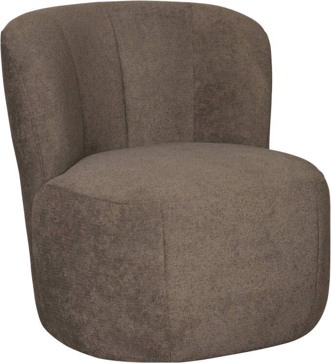 Woonexpress Draaifauteuil Rush Bruin|Taupe Textiel