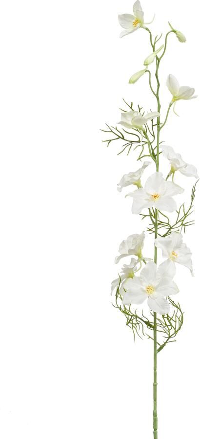 Easyplants Kunstbloem Delphinium gebroken wit 88 cm