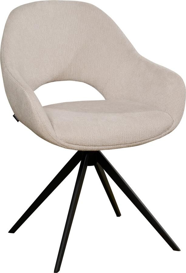 Woonexpress Eetkamerstoel Liperi Beige Textiel