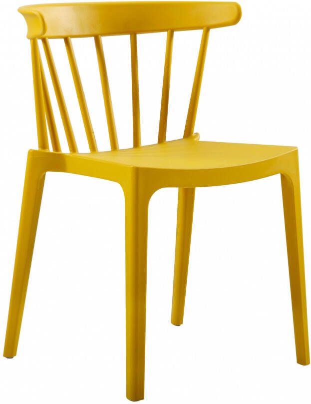 WOOOD Eetkamerstoel Bliss geschikt voor binnen- en buitengebruik h 75 cm x b 52 cm (2 stuks) - Foto 8