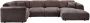 Woood hoekbank links Cloud Chenille Warm Bruin 80x345x198 cm - Thumbnail 2