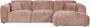 Cloud chaise longue rechts geweven chenille taupe - Thumbnail 3