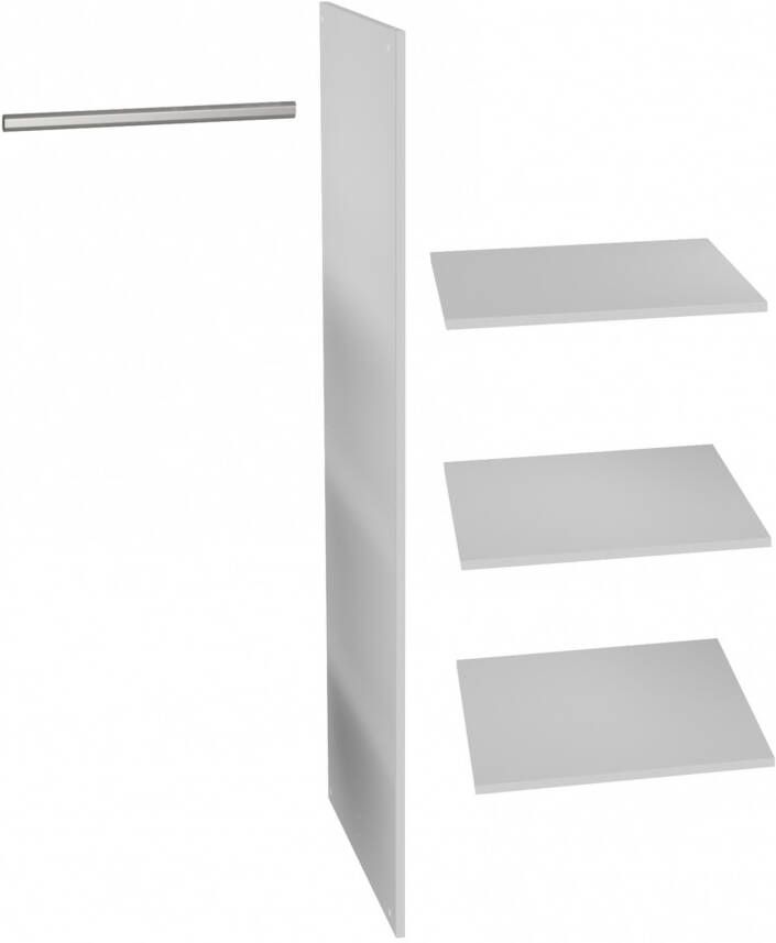 Woood Planken en Roede Uitbreiding (voor 2-deurs Connect kast zonder lade)