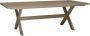 Exotan Delta Picknicktafel Tuin Aluminium Groen Zand 75x220x105 - Thumbnail 2