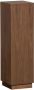 WOOOD Enid Plantenstandaard Hout Walnoot 80x24x24 - Thumbnail 3