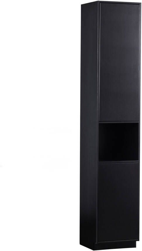 WOOOD Exclusive | Finca Opbergkast 40cm Zwart | Woonkamer meubels | BergkastKast - Foto 7