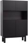 WOOOD Buffetkast Finca met modern push-to-open-systeem breedte 110 cm - Thumbnail 2