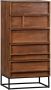 WOOOD Exclusive Forrest 5 ladenkast Mango Hout Naturel 121x60x40 - Thumbnail 2