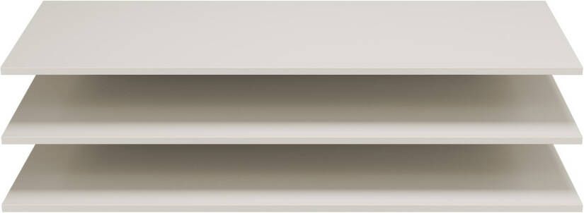 Woood Rain legplankenset tbv kledingkast Grenen Dust