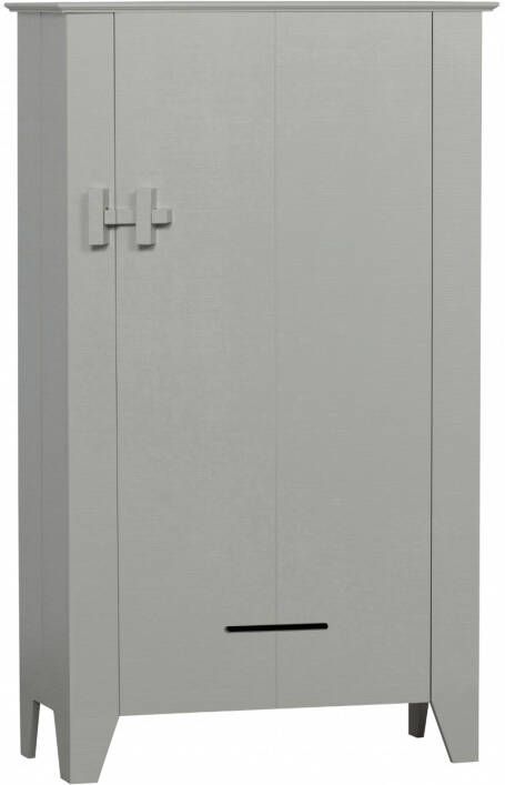 WOOOD | Gijs Boerenkast Bezaagd Grenen Mist | Woonkamer meubels | BergkastKast - Foto 9