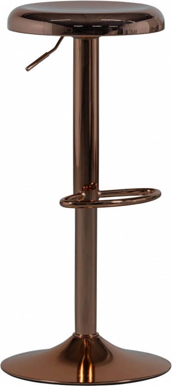 WOOOD | Isaac barkruk metaal koper | Zitmeubels eetkamer | Barstoel - Foto 2