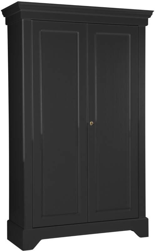 WOOOD | Isabel Brocante Kast Grenen Diep Zwart | Woonkamer meubels | BergkastKast - Foto 6