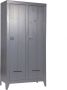 WOOOD Kledingkast Kluis 2-deurs met metalen handgrepen h 190 cm x b 95 cm - Thumbnail 2