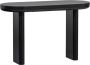 WOOOD Exclusive Bureau Sidetable Mael Met 1 lade Zwart - Thumbnail 1