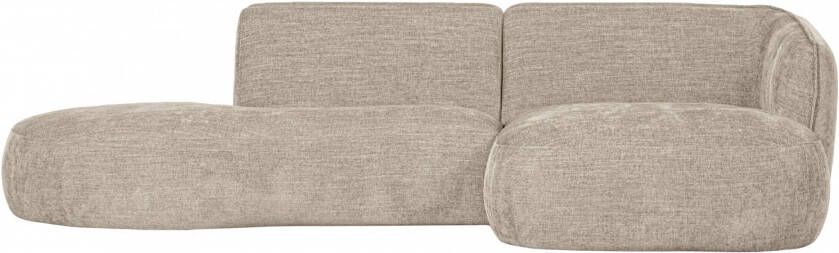 WOOOD Exclusive | Hoekbank Polly Chaise Longue Rechts Zand | Zitmeubels woonkamer | HoekbankModulaire banken - Foto 2