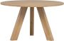 WOOOD Rhonda Ronde Eettafel Eiken Naturel 77x129x129 - Thumbnail 3