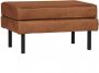 BePureHome Rodeo hocker op poten Recycle Leer Cognac 45x84x54 - Thumbnail 2