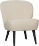 WOOOD Fauteuil Sara zacht gepolsterd 4-poots onderstel h 71 cm x b 59 cm - Thumbnail 2