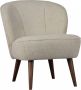 WOOOD Fauteuil Sara zacht gepolsterd 4-poots onderstel h 71 cm x b 59 cm - Thumbnail 2