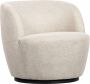 WOOOD Draaifauteuil Serra Woven Off White Japandi Exclusive - Thumbnail 3
