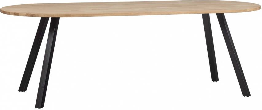 WOOOD | Combi-Eettafel: ovaal eiken onbehan.&2-standen vierk | Eettafels | Eettafel - Foto 5