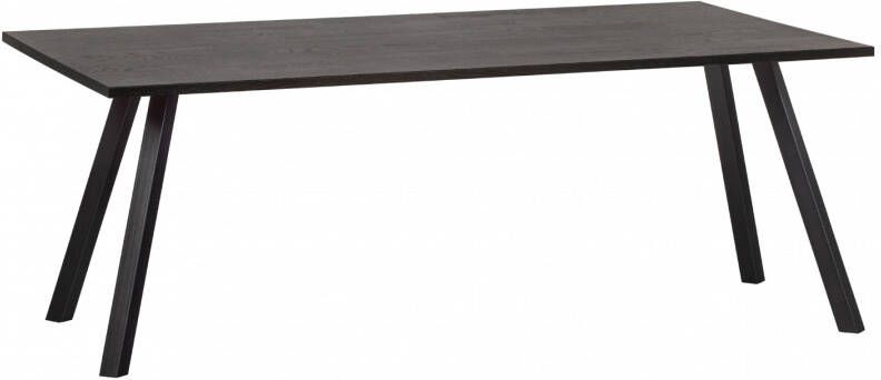 WOOOD | Combi-Eettafel: tafel eiken blacknight 160x90&2-stand | Eettafels | Eettafel - Foto 4