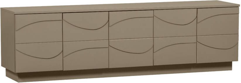 WOOOD Tv-meubel Teo TV-board met kabeldoorvoer push-to-open functie breedte 180 cm - Foto 14