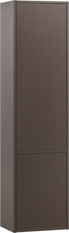 WOOOD Meggy Smalle Opbergkast Grenen hout Dust Grijs 215x55x40