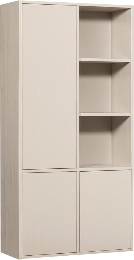 WOOOD | Merel opbergkast grenen dust | Woonkamer meubels | Bergkast | Kast - Foto 4