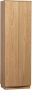 Woood Zuma Hoge Kast Push-To-Open Eiken Transparant 210x67x46 - Thumbnail 2